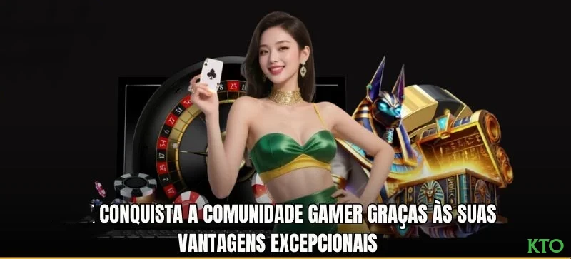 Imagem promocional da experiência de game da kto